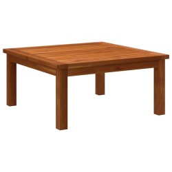 Table de salon de jardin 63x63x30 cm Bois solide d'acacia 558833558833