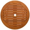 Table de jardin pliable Ø60x75 cm Bois d'eucalyptus solide 558836558836