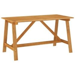 Table à manger de jardin 140x70x73,5 cm Bois d'acacia massif 558841558841