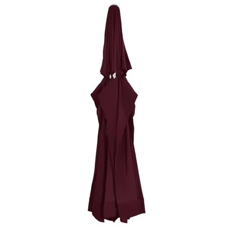 Tissu de remplacement pour parasol d'extérieur Bordeaux 610 cm 558851558851