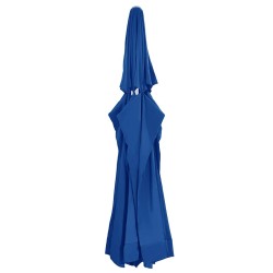 Tissu de remplacement pour parasol d'extérieur Bleu azuré 610cm 558860558860