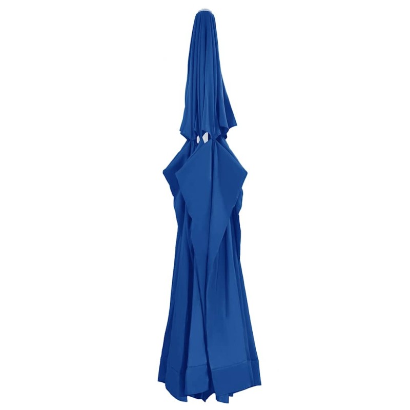 Tissu de remplacement pour parasol d'extérieur Bleu azuré 610cm 558860558860
