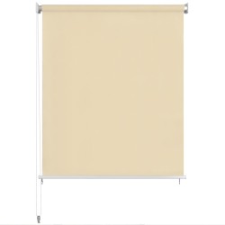 Store roulant d'extérieur Crème 80x230 cm PEHD 558864558864