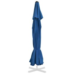 Tissu de remplacement pour parasol d'extérieur Bleu azuré 515cm 558866558866