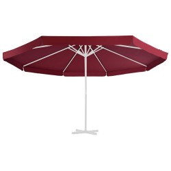 Tissu de remplacement pour parasol d'extérieur Bordeaux 515 cm 558868558868