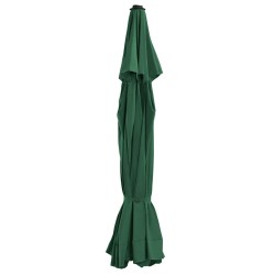 Tissu de remplacement pour parasol d'extérieur Vert 515 cm 558870558870