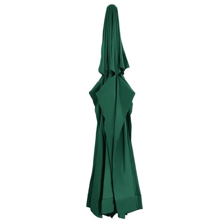 Tissu de remplacement pour parasol d'extérieur Vert 610 cm 558874558874