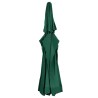 Tissu de remplacement pour parasol d'extérieur Vert 610 cm 558874558874
