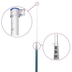 Drapeau de l'Italie et mât 5,5 m Aluminium 558878558878