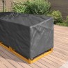 Housse pour meubles Noir 235 x 235 x 85 cm Tissu Oxford 600D 558886558886