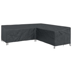 Housse pour meubles Noir 255 x 255 x 80 cm Tissu Oxford 420D 558887558887