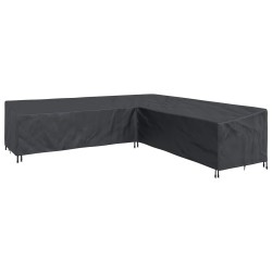 Housse pour meubles Noir 300 x 300 x 80 cm Tissu Oxford 600D 558888558888