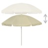Parasol de plage jaune sable 240 cm 558890558890