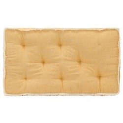 Coussin de canapé palette Jaune 73x40x7 cm 558903558903