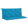 Coussin de banc de jardin bleu clair tissu oxford 558907558907