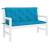 Coussin de banc de jardin bleu clair tissu oxford 558907558907