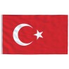 Drapeau de la Turquie et mât 5,5 m Aluminium 558912558912