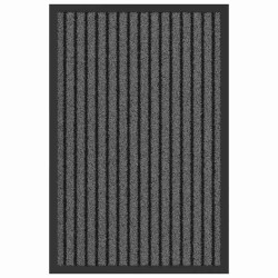 Tapis d'entrée Noir 40 x 60 cm Polypropylène 558914558914