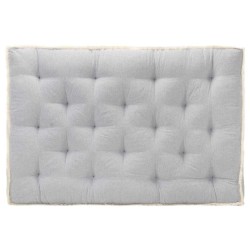 Coussin de canapé palette Gris 120x80x10 cm 558918558918