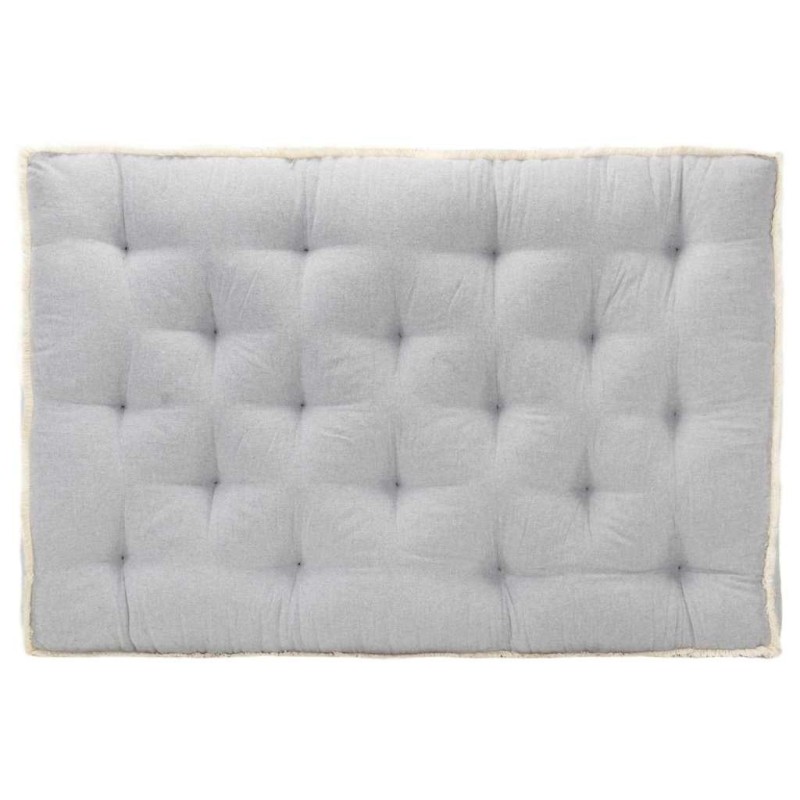 Coussin de canapé palette Gris 120x80x10 cm 558918558918
