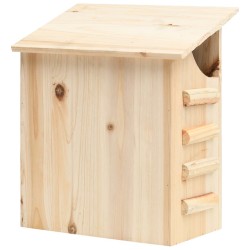 Maison pou chauve-souris Bois de sapin massif 30x20x38 cm 558928558928