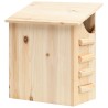 Maison pou chauve-souris Bois de sapin massif 30x20x38 cm 558928558928
