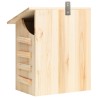 Maison pou chauve-souris Bois de sapin massif 30x20x38 cm 558928558928