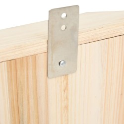 Maison pou chauve-souris Bois de sapin massif 30x20x38 cm 558928558928