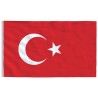 Drapeau de la Turquie et mât 6,08 m Aluminium 558932558932