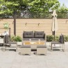 Ensemble de canapé de jardin 6 pcs Gris clair et gris foncé 558940558940