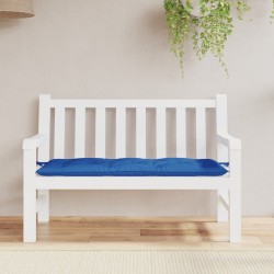 Coussin de banc de jardin bleu 120x50x7 cm tissu oxford 558943558943
