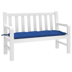 Coussin de banc de jardin bleu 120x50x7 cm tissu oxford 558943558943