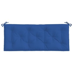 Coussin de banc de jardin bleu 120x50x7 cm tissu oxford 558943558943