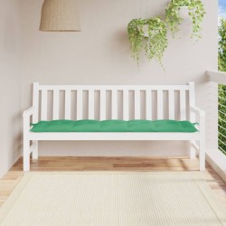 Coussin de banc de jardin vert 180x50x7 cm tissu oxford 558948558948
