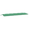 Coussin de banc de jardin vert 180x50x7 cm tissu oxford 558948558948