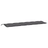 Coussin de banc de jardin anthracite 200x50x7 cm tissu oxford 558955558955