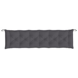 Coussin de banc de jardin anthracite 200x50x7 cm tissu oxford 558955558955