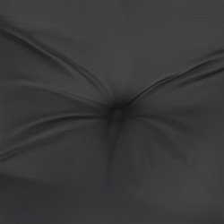 Coussin de banc de jardin noir 120x50x7 cm tissu oxford 558984558984