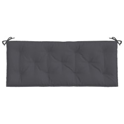 Coussin de banc de jardin anthracite 120x50x7 cm tissu oxford 558987558987