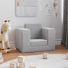 Canapé-lit pour enfants Gris clair Peluche douce 558988558988