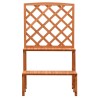 Support de plantes et treillis Orange 70x42x120cm Bois de sapin 558991558991