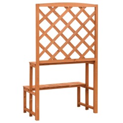 Support de plantes et treillis Orange 70x42x120cm Bois de sapin 558991558991