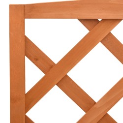 Support de plantes et treillis Orange 70x42x120cm Bois de sapin 558991558991