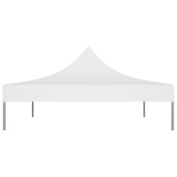 Toit de tente de réception 4,5x3 m Blanc 270 g/m² 558994558994