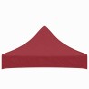 Toit de tente de réception 2x2 m Bordeaux 270 g/m²  558998558998