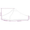 Toit de tente de réception 2x2 m Bordeaux 270 g/m²  558998558998