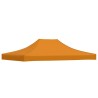 Toit de tente de réception 4,5x3 m Orange 270 g/m² 558999558999