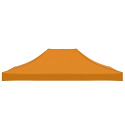 Toit de tente de réception 4,5x3 m Orange 270 g/m² 558999558999