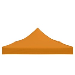 Toit de tente de réception 4,5x3 m Orange 270 g/m² 558999558999