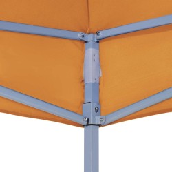 Toit de tente de réception 4,5x3 m Orange 270 g/m² 558999558999